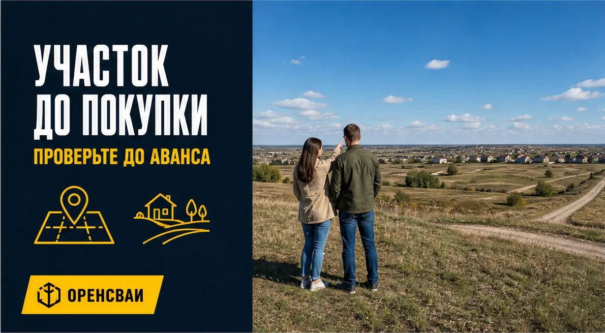 Как выбрать участок под строительство дома в Оренбурге: чек-лист до покупки