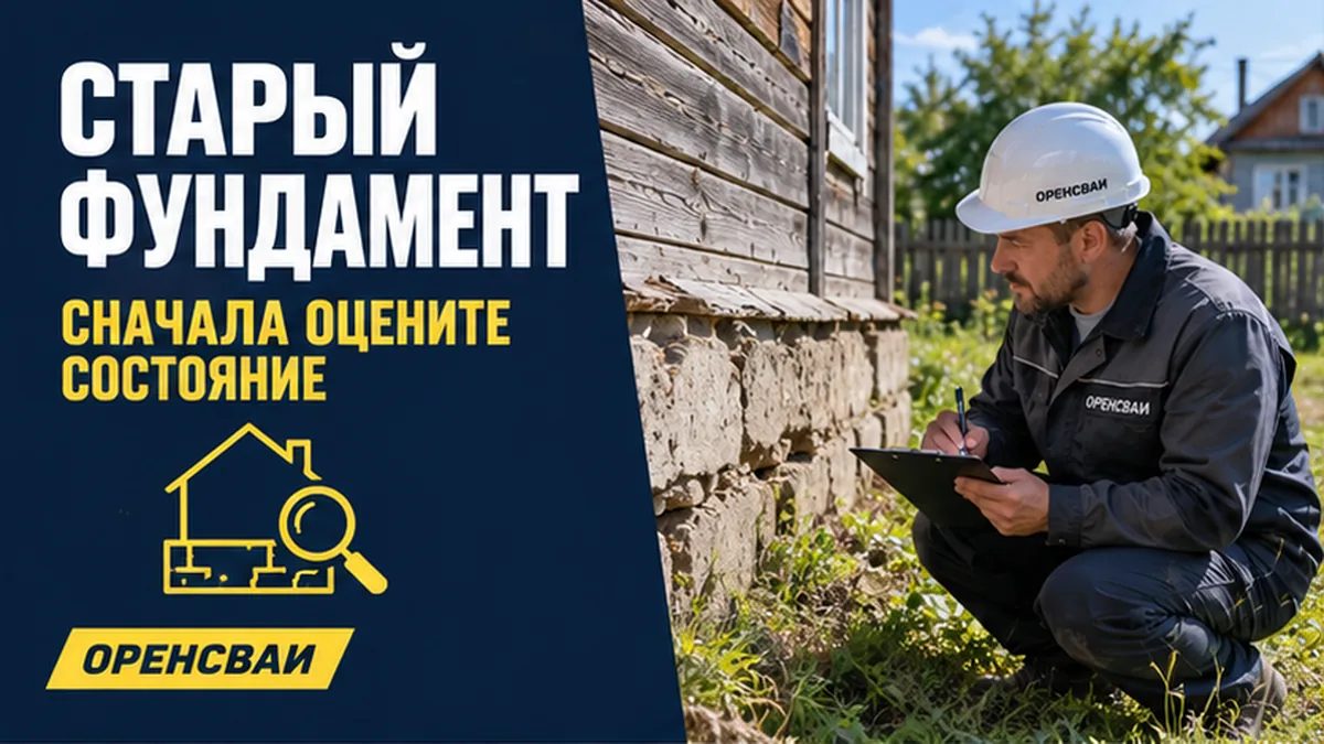 Замена фундамента старого дома: как понять, что пора действовать
