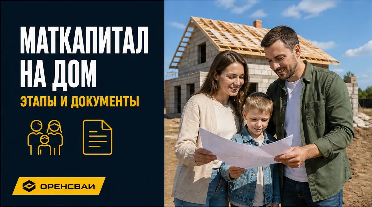 Материнский капитал на строительство дома: этапы и документы