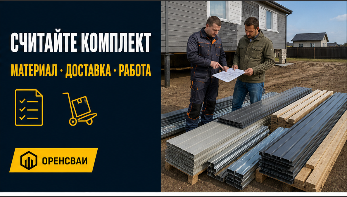 Полная смета на закрытие цоколя включает материал, доставку и работу